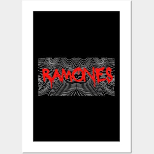 ramones red Posters and Art